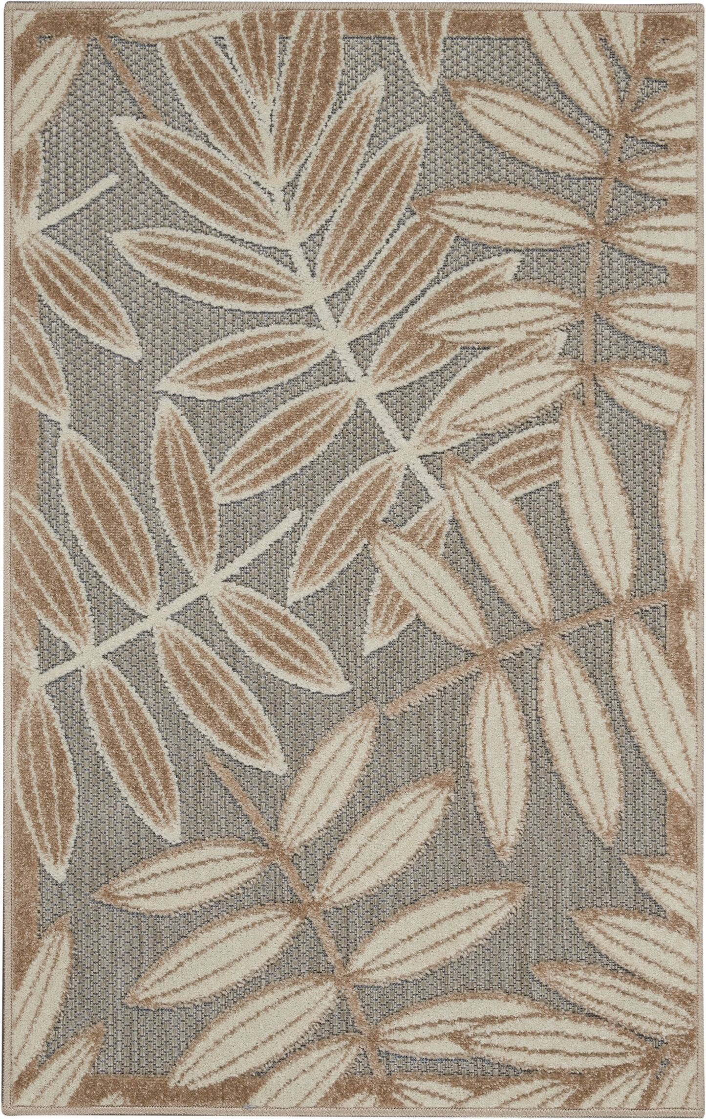 Nourison Home Aloha ALH18 Natural Contemporary Power-loomed Rugs
