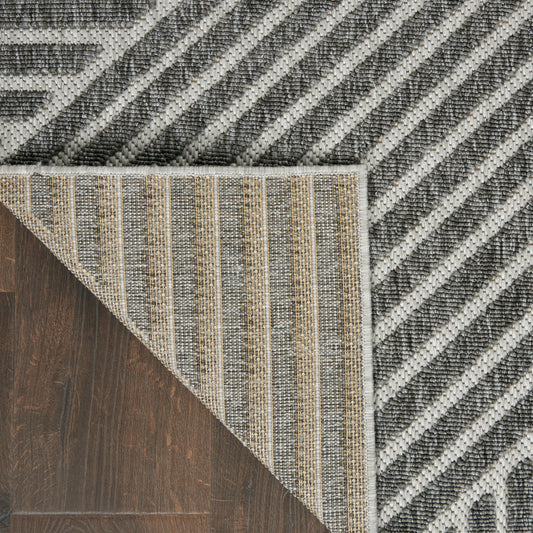 Nourison Home Cozumel Dark Grey Contemporary