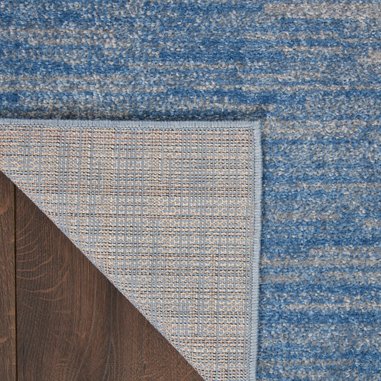 Nourison Home Nourison Essentials Blue Grey Contemporary