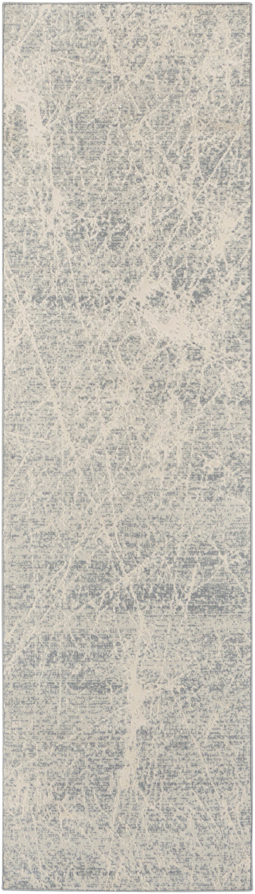 Nourison Home Exhale EXL02 Ivory Grey Contemporary Power-loomed Rug