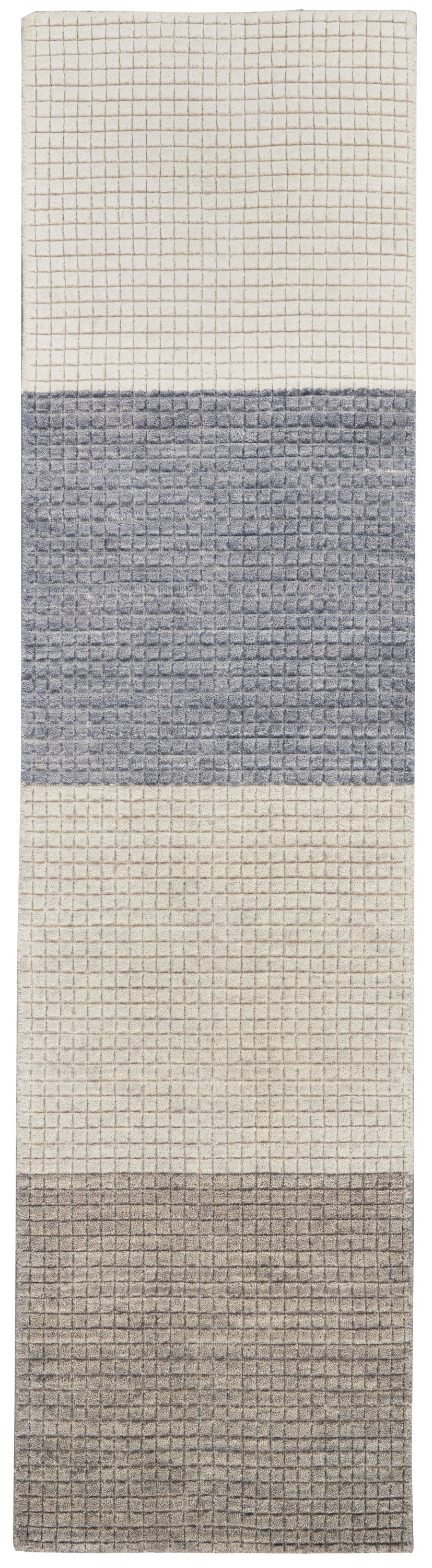 Calvin Klein Pretoria Stone, Beige, Blue, Ivory Contemporary