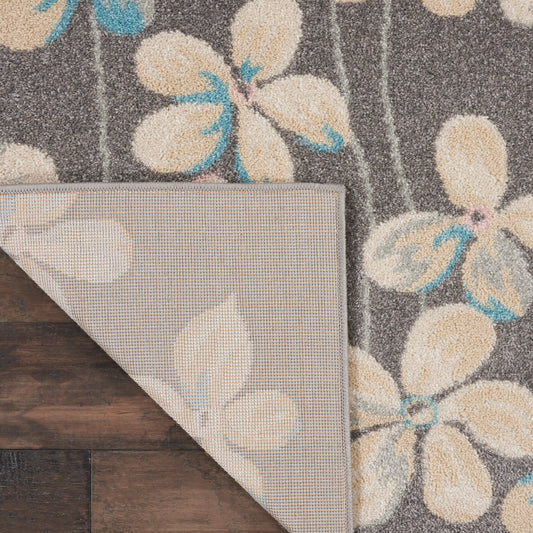 Nourison Home Tranquil Grey Beige Contemporary