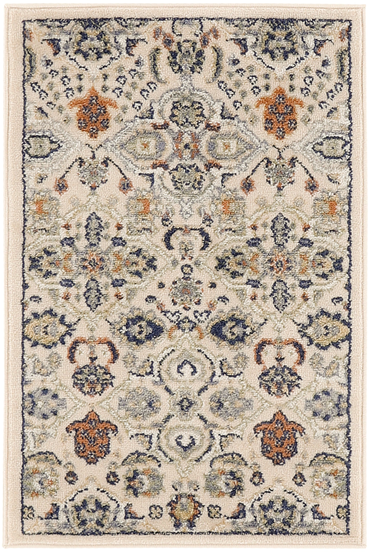 Nourison Home Allur ALR03 Beige Transitional Power-loomed Rug