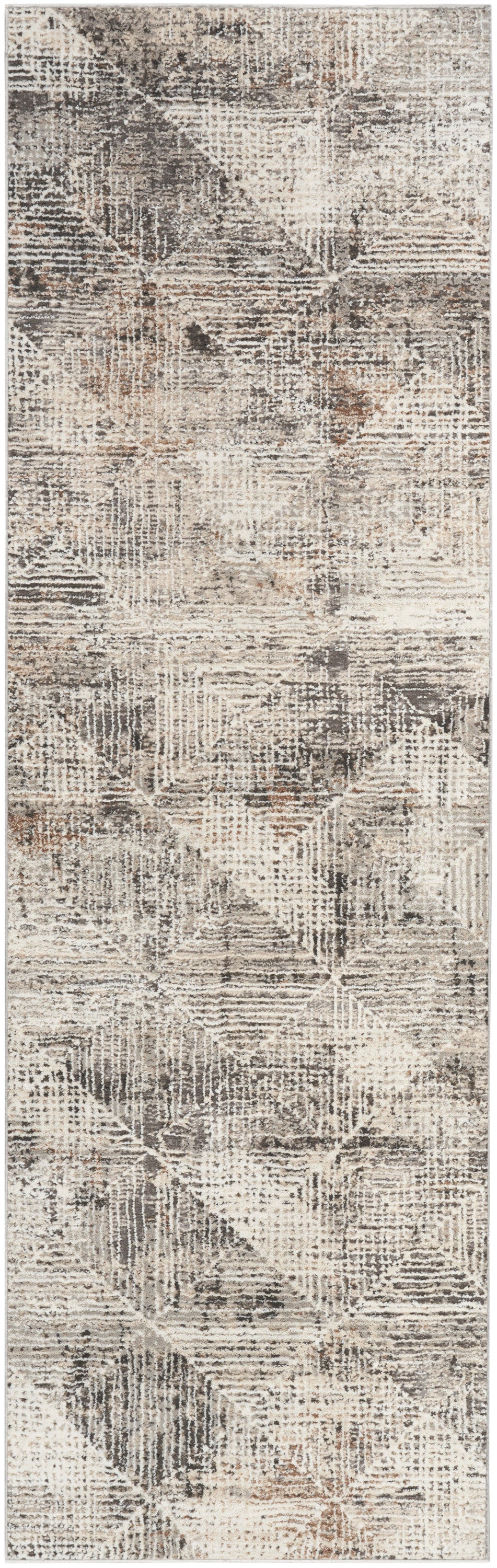 Nourison Home Sustainable Trends SUT08 Ivory Multicolor Contemporary Power-loomed Rug