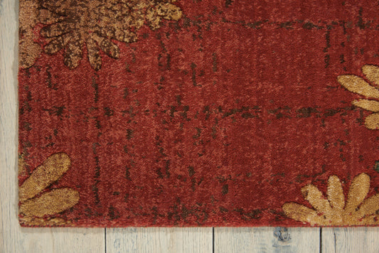 Nourison Home Radiant Impression Flame Transitional