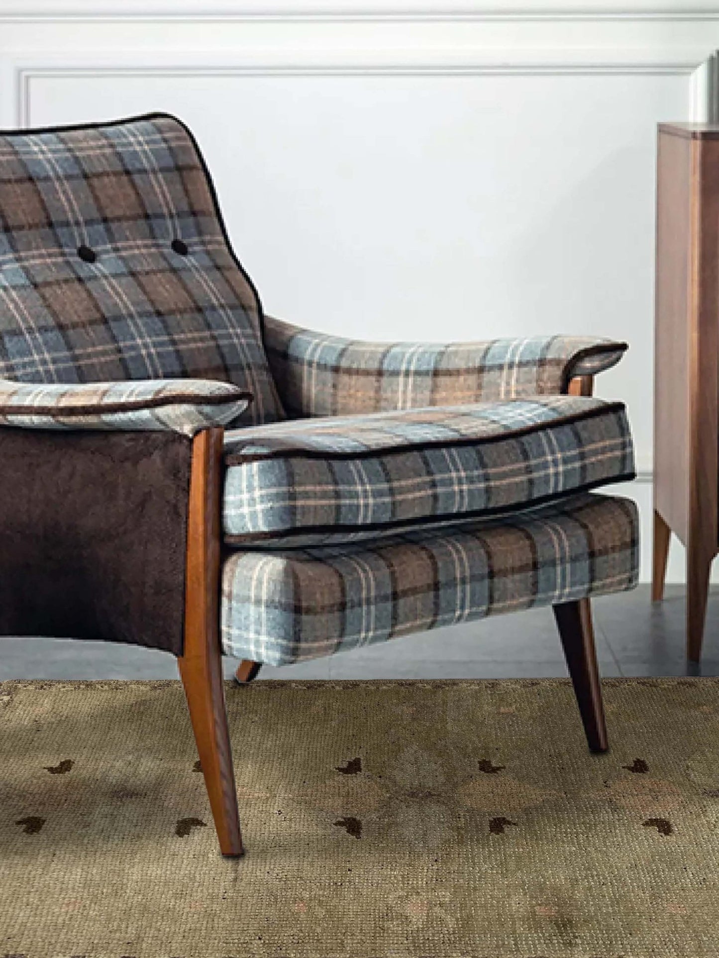 Artisan Angelina Aqua Pink Vintage Knotted Rug - Rugs - Artisan - Atlanta Designer Rugs