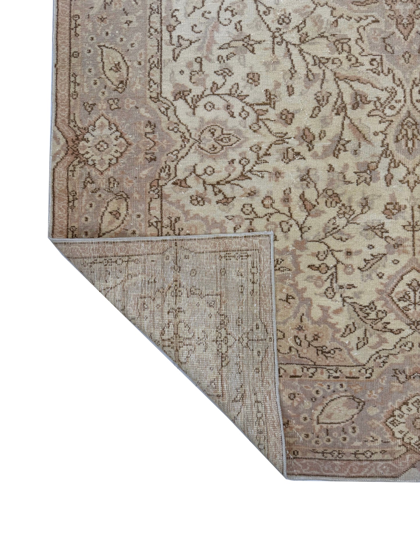 Artisan Angelina Lt.Coral Blue Vintage Knotted Rug