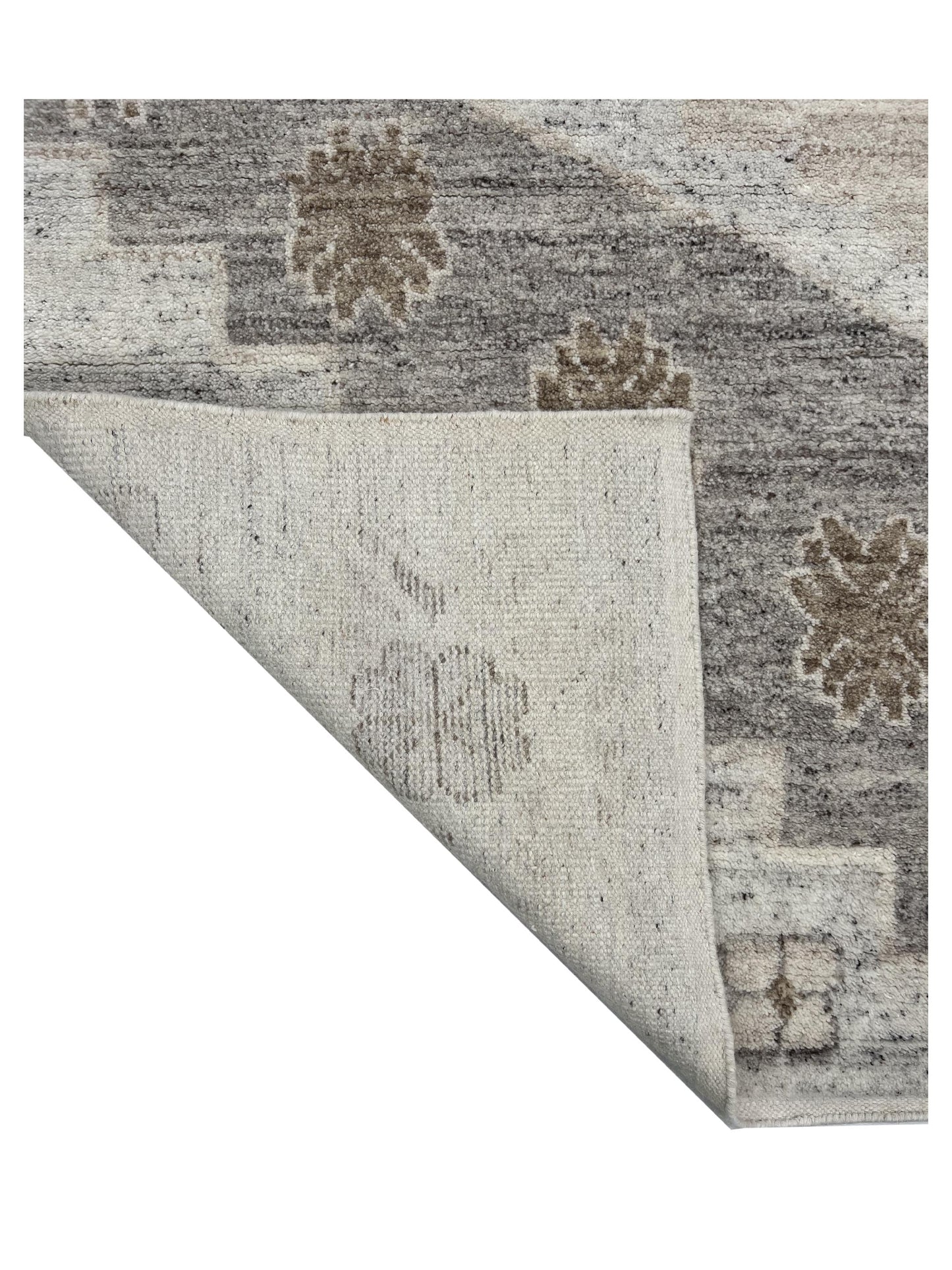 Artisan Modern Oushak White Knotted Rug