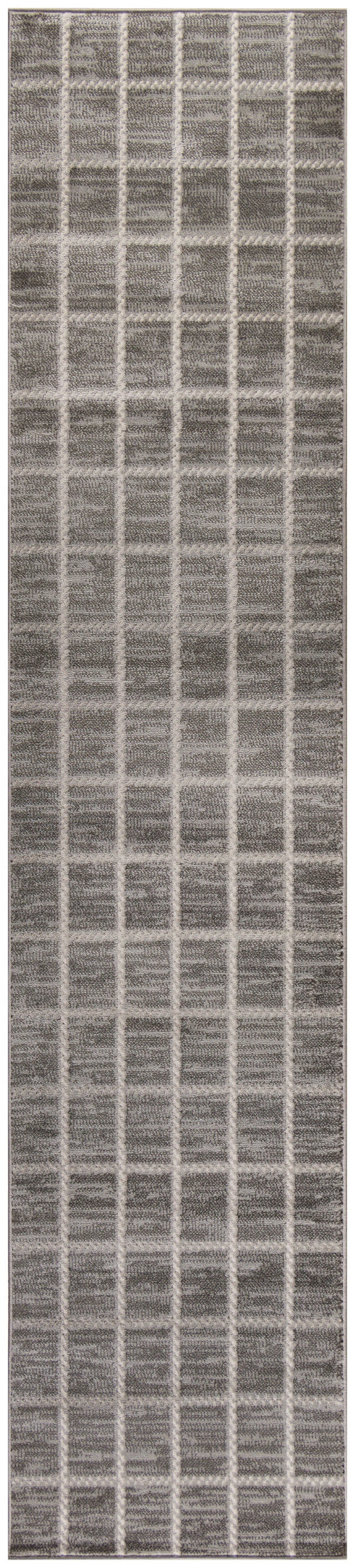 Nourison Home Serenity Home SRH05 Grey Ivory Contemporary Loom-woven Rug