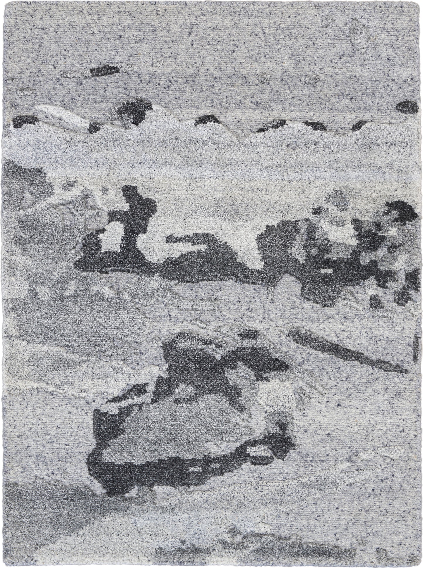 Nourison Home Divine DIV07 Smoke Contemporary Hand Knotted Rug