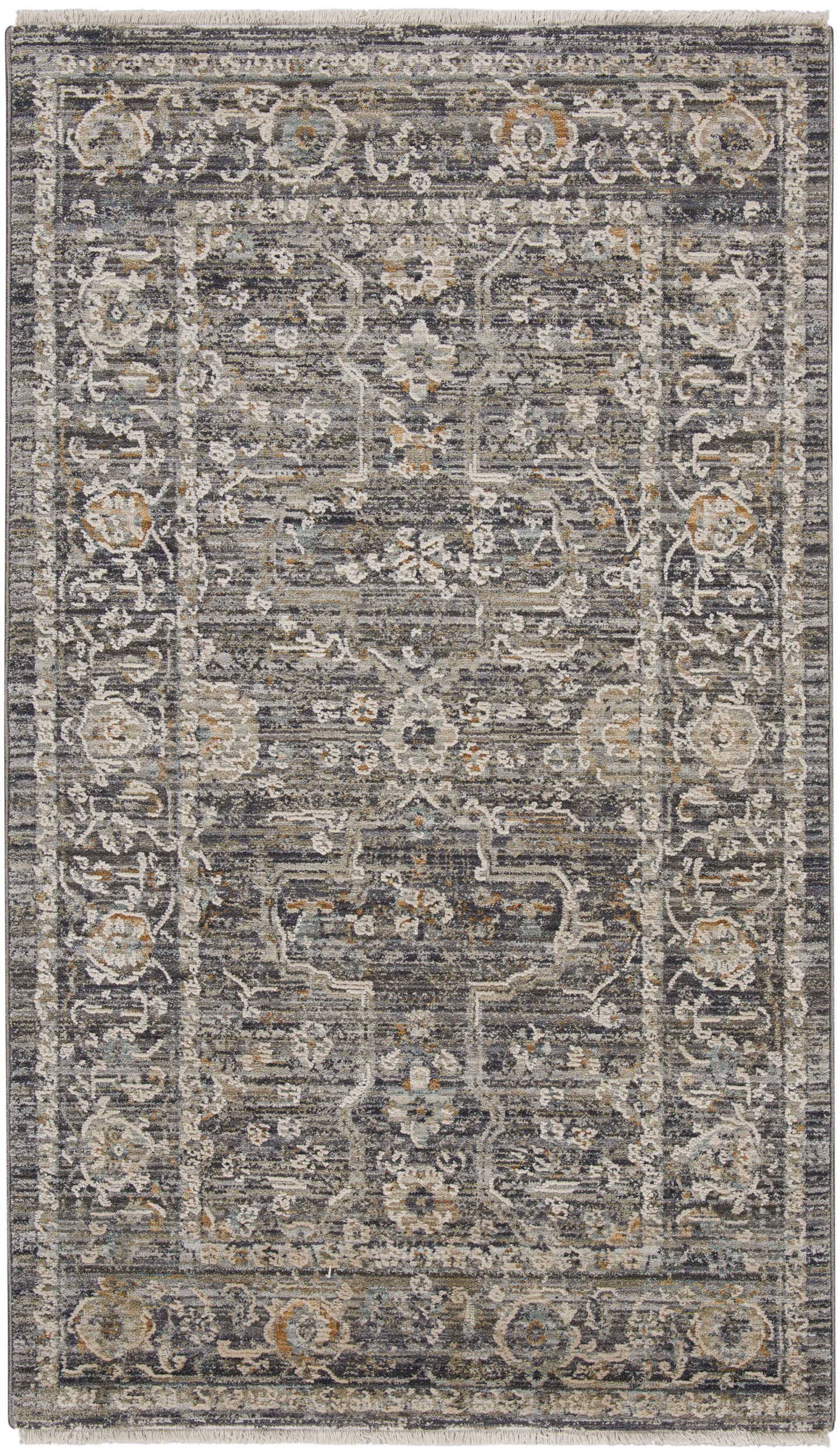 Nourison Home Lynx LNX03 Slate Multicolor Transitional Power-loomed Rug