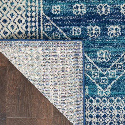 Nourison Home Passion Navy Blue Transitional