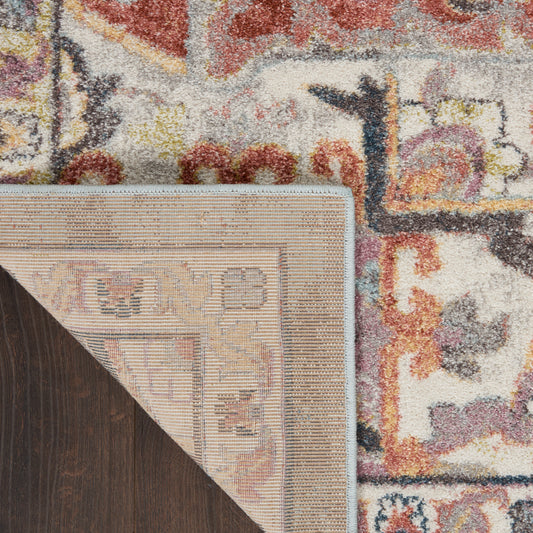 Nourison Home Soraya Blue Multicolor Traditional