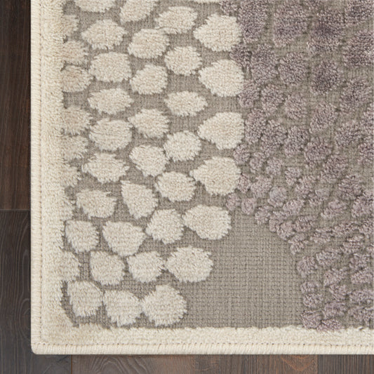 Nourison Home Graphic Illusions Grey Contemporary