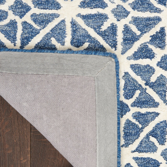 Nourison Home Series 2 Blue Contemporary