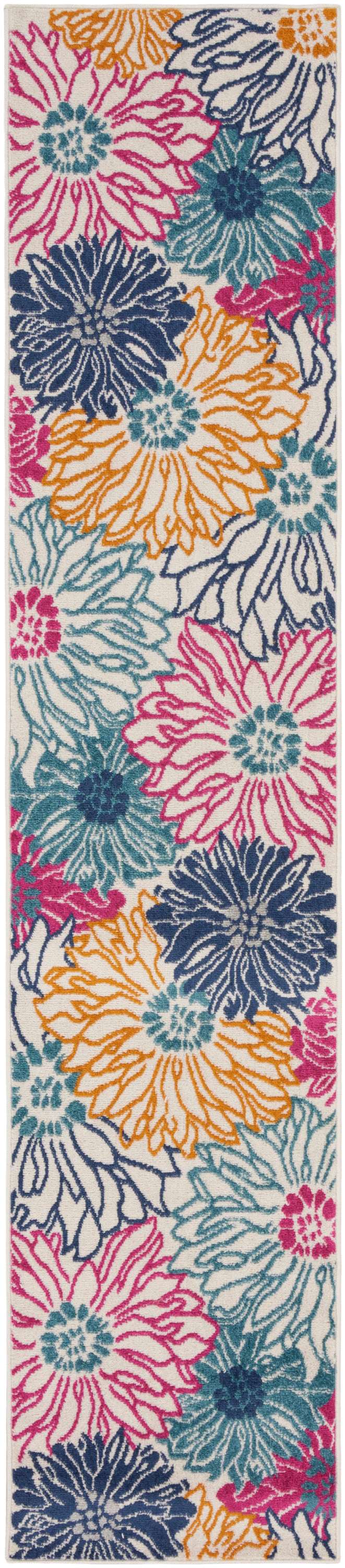 Nourison Home Passion PSN17 Ivory Multicolor Contemporary Power-loomed Rugs