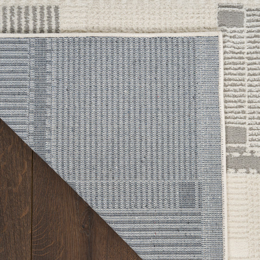 Nourison Home Nordic Ivory Grey Contemporary