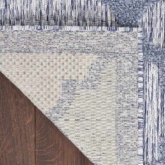 Nourison Home Easy Care Denim Blue Contemporary