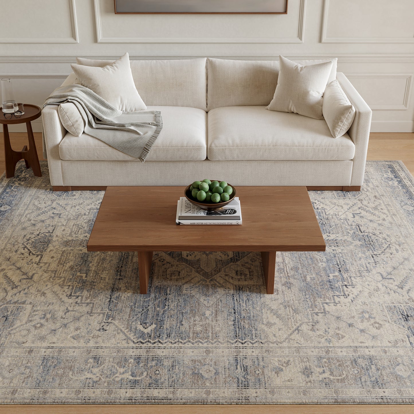Nourison Home Sultana Blue Traditional