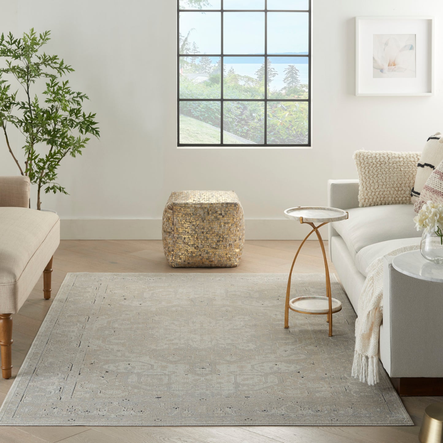 Nourison Home Malta Ivory Traditional