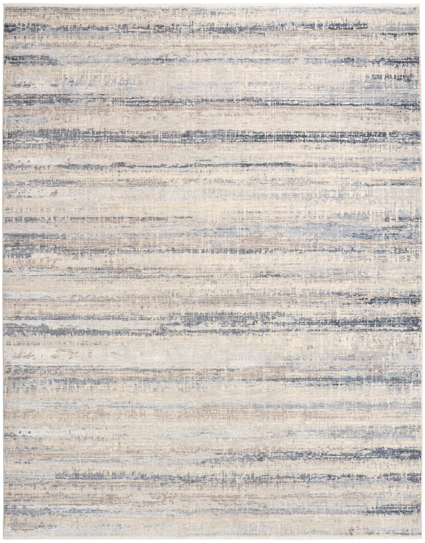 Calvin Klein CK089 Drift DRF03 Blue Contemporary Machine Woven Rug