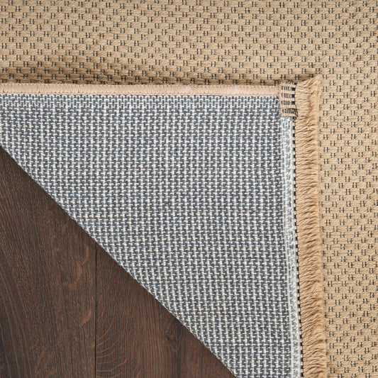 Nourison Home Washable Jute Natural Contemporary