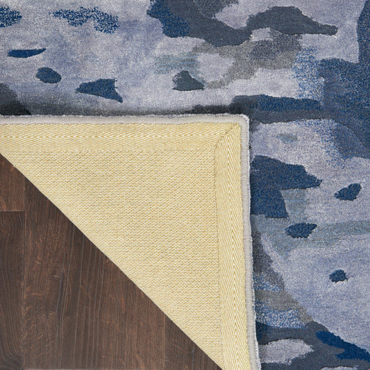 Nourison Home Prismatic Blue Contemporary