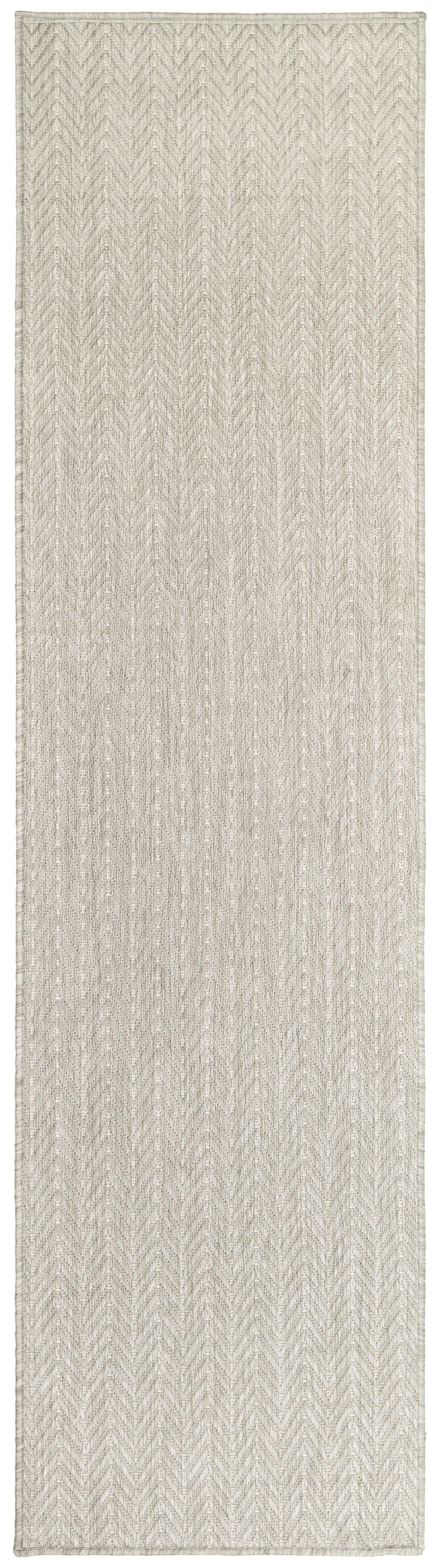 Nourison Home Horizon Indoor/Outdoor HOZ02 Grey Contemporary Power-loomed Rug