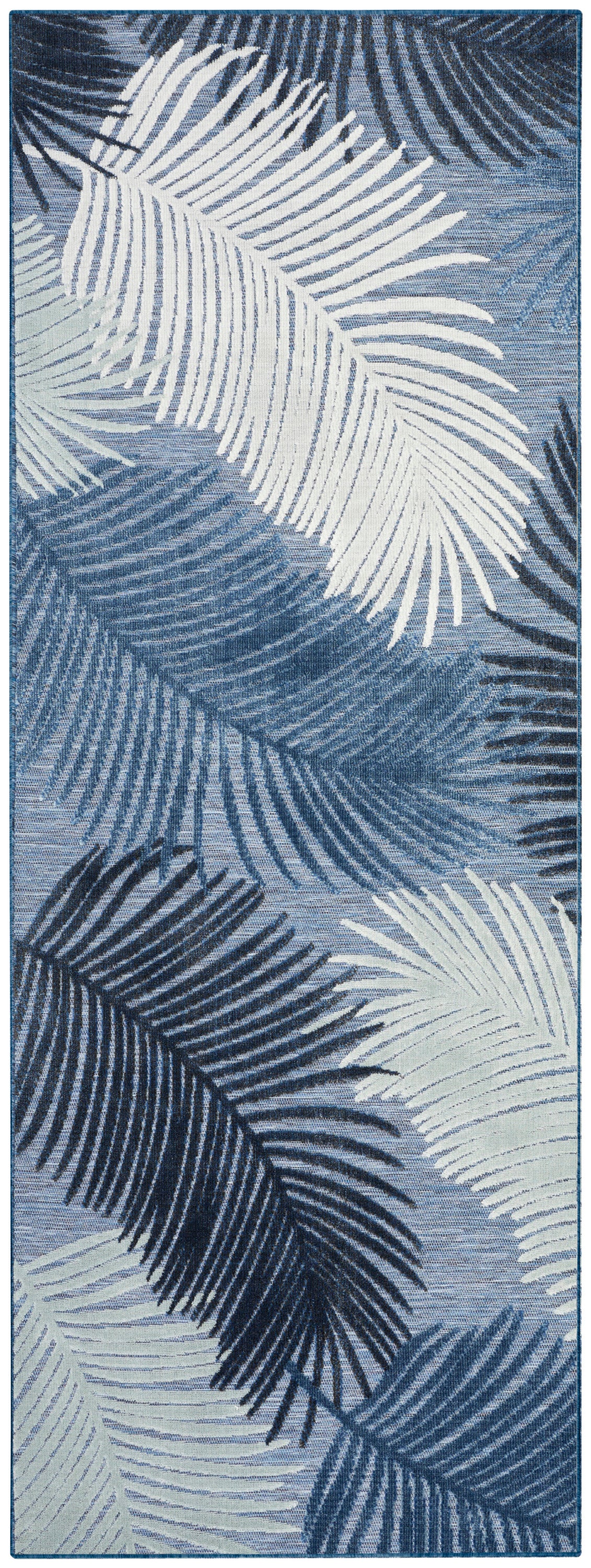 Nourison Home Suncoast SNC03 Denim Contemporary Machine Woven Rug