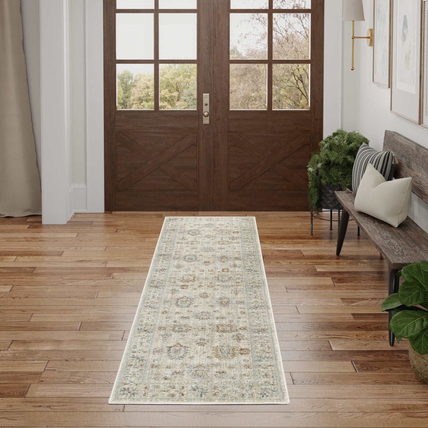 Nourison Home Traditional Home Ivory Beige Traditional
