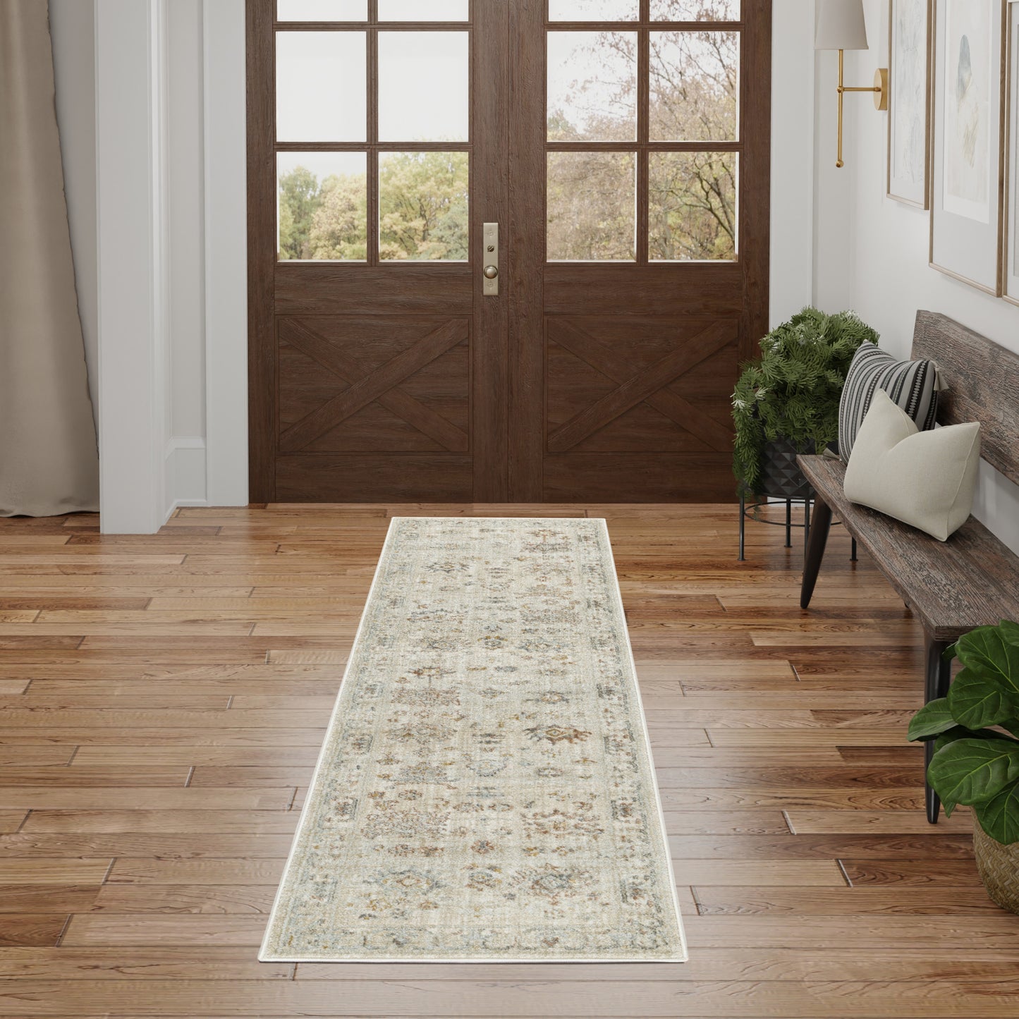Nourison Home Traditional Home Beige Traditional