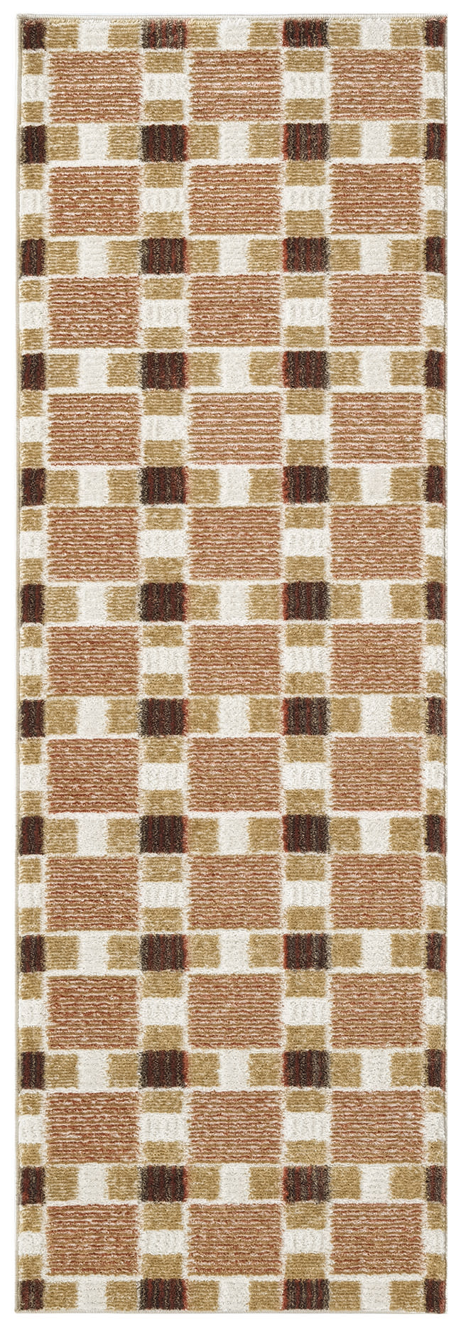 Nourison Home Nordic NRC14 Rust Contemporary Power-loomed Rug
