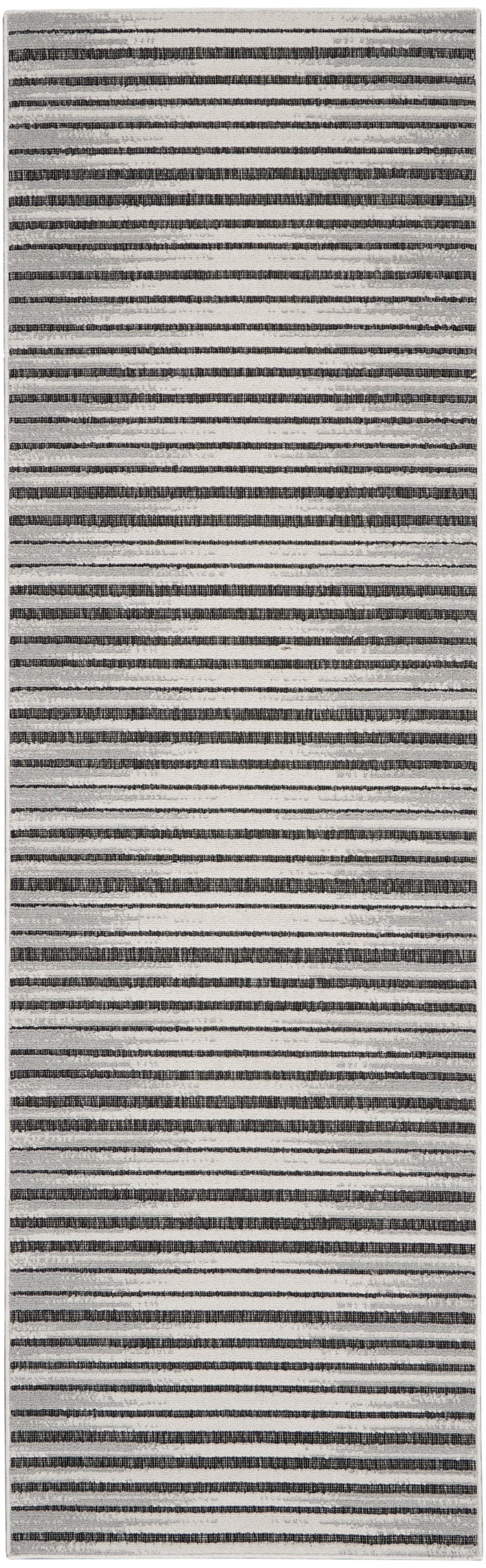Nourison Home Key Largo KLG01 Dark Grey Contemporary Power-loomed Rugs