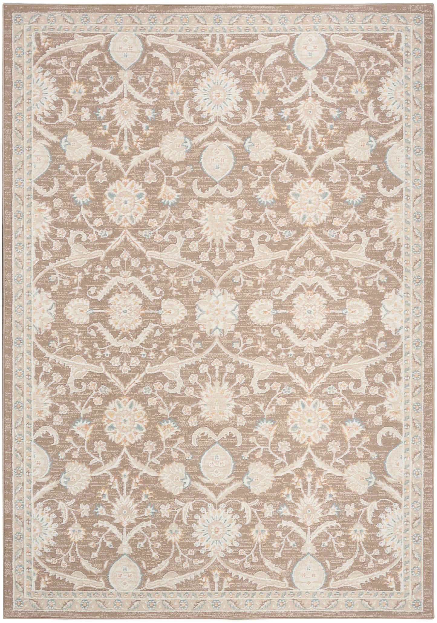Nourison Home Isla ISL01 Mocha Traditional Machine Woven Rug
