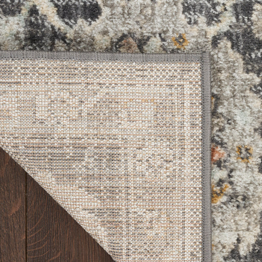 Nourison Home Oushak Home Charcoal Traditional