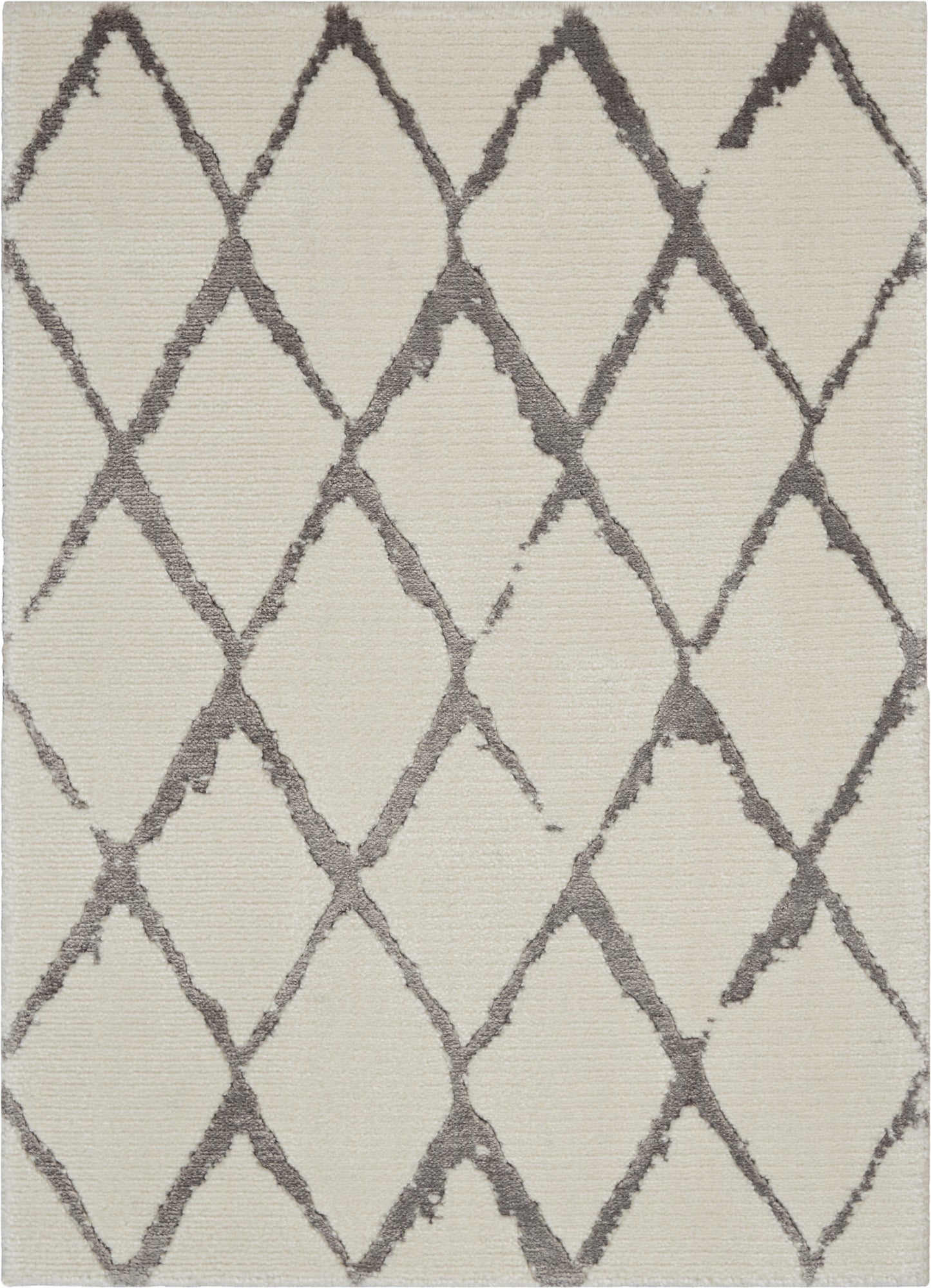 Nourison Home Twilight TWI15 Ivory Grey Contemporary Power-loomed Rug