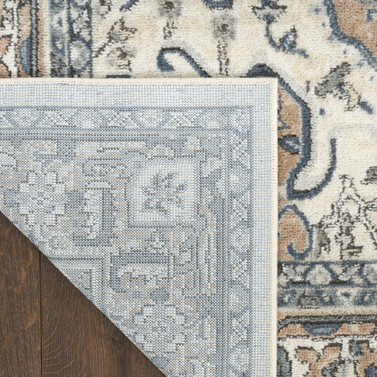 Nourison Home Quarry Ivory Taupe Traditional