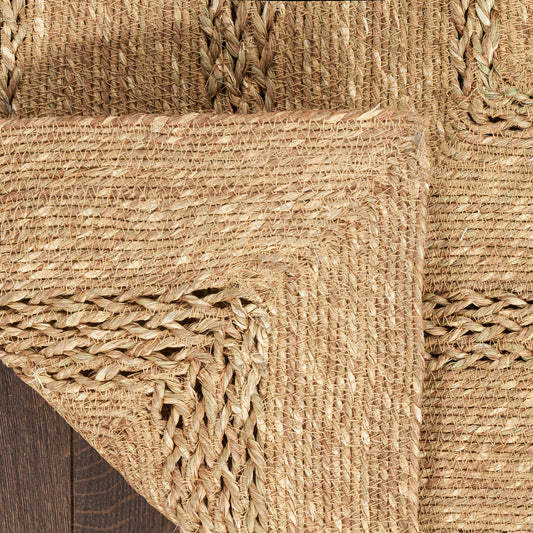 Nourison Home Natural Seagrass Natural Contemporary