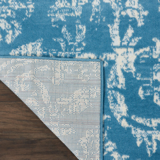 Nourison Home Jubilant Blue Transitional