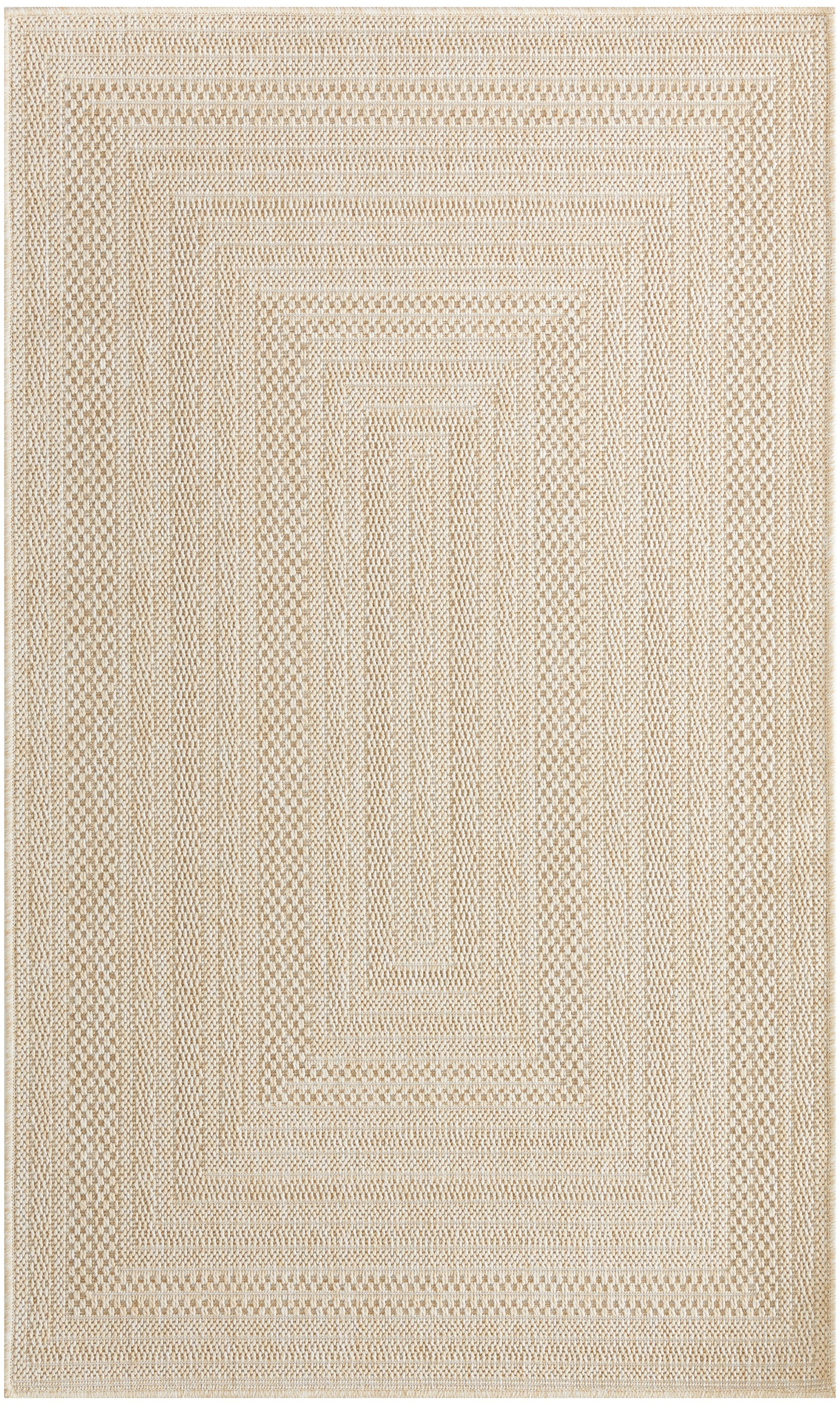 Nourison Home Tulum TLM04 Cream Contemporary Loom-woven Rug