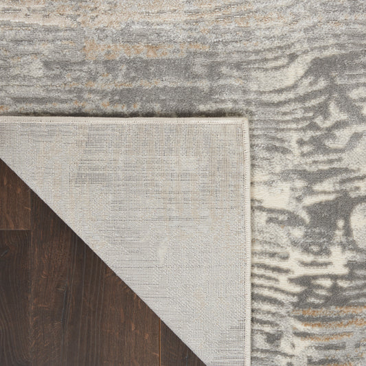 Nourison Home Solace Grey Beige Contemporary