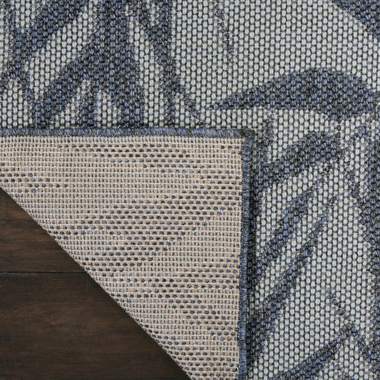 Nourison Home Aruba Light Blue Slate Contemporary