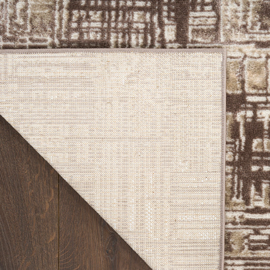 Nourison Home Dekor Brown Contemporary