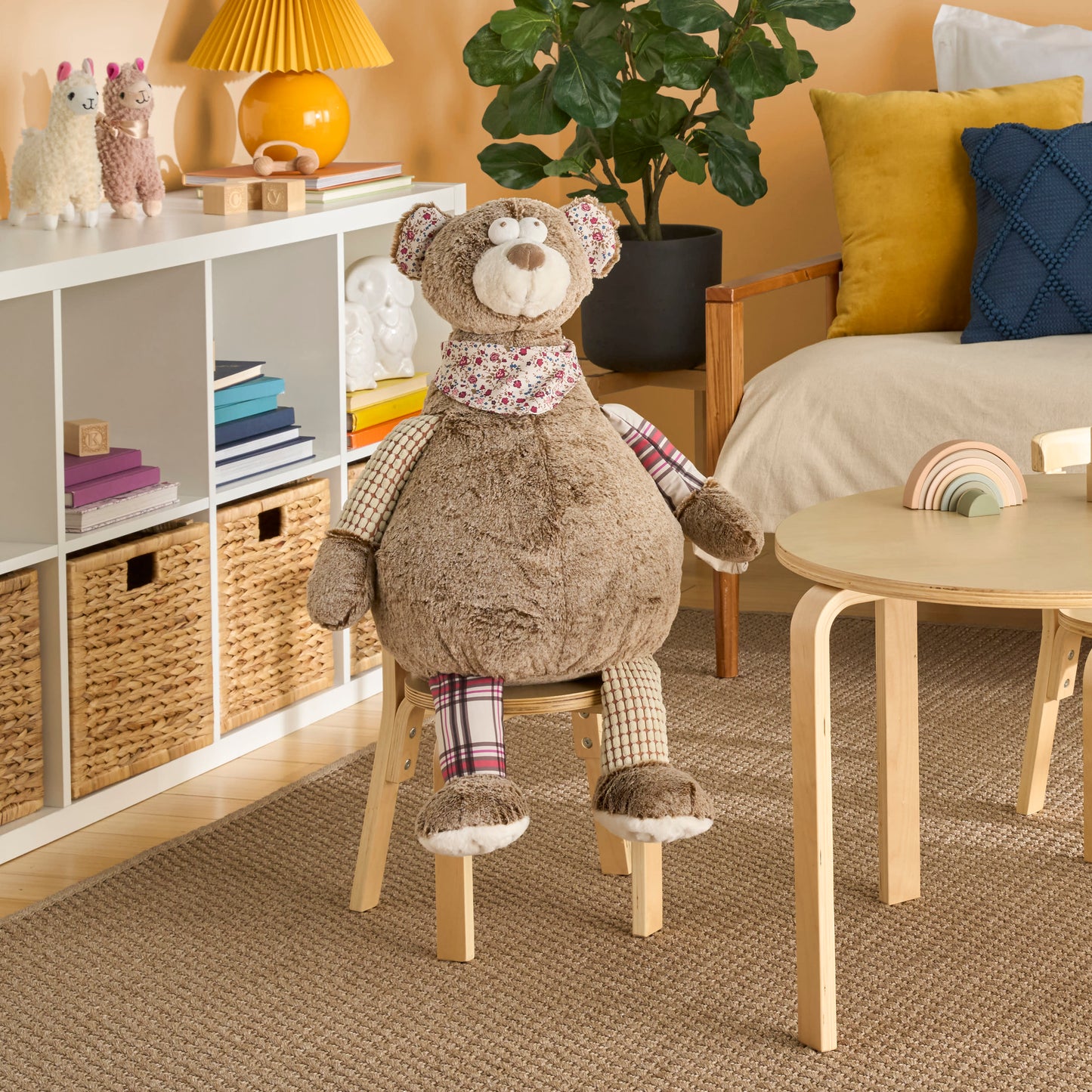 Mina Victory Plush Toy Brown