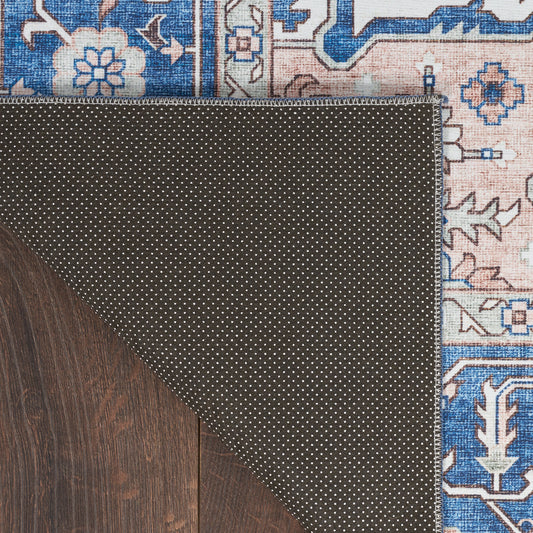 Nourison Home Fulton Navy Ivory Traditional