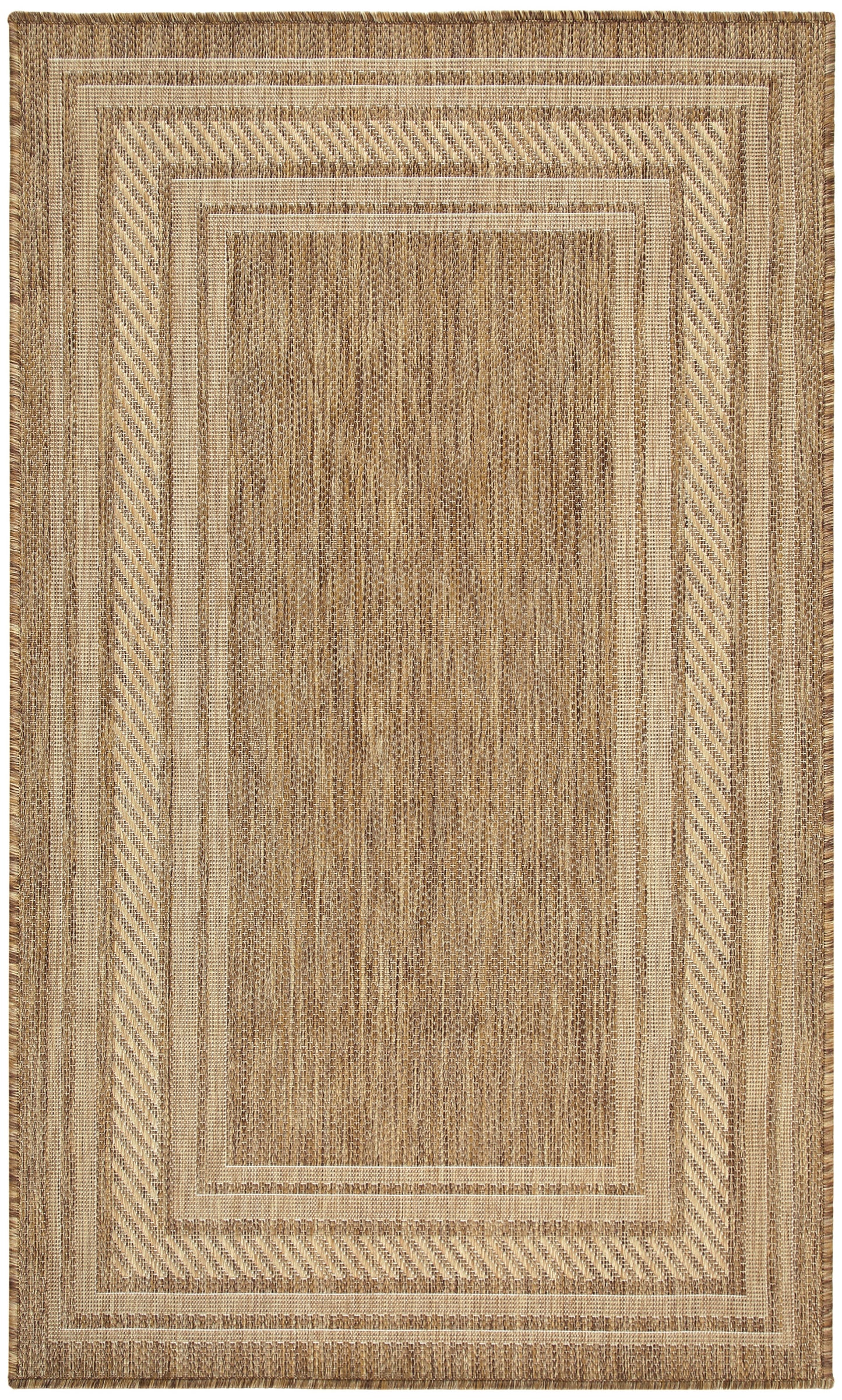 Nourison Home Horizon Indoor/Outdoor HOZ03 Natural Contemporary Power-loomed Rug