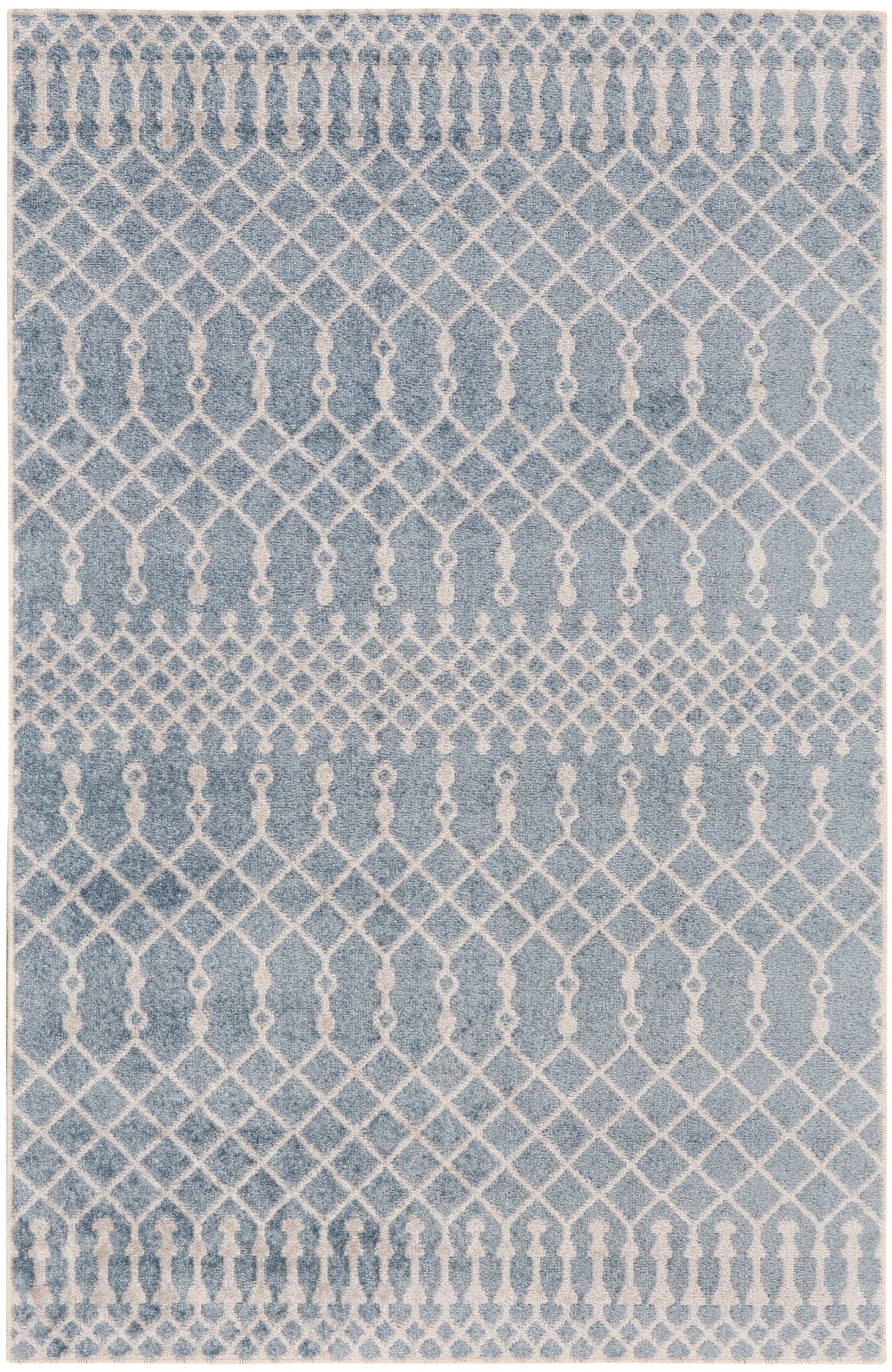 Nourison Home Astra Machine Washable ASW10 Blue Transitional Power-loomed Rug