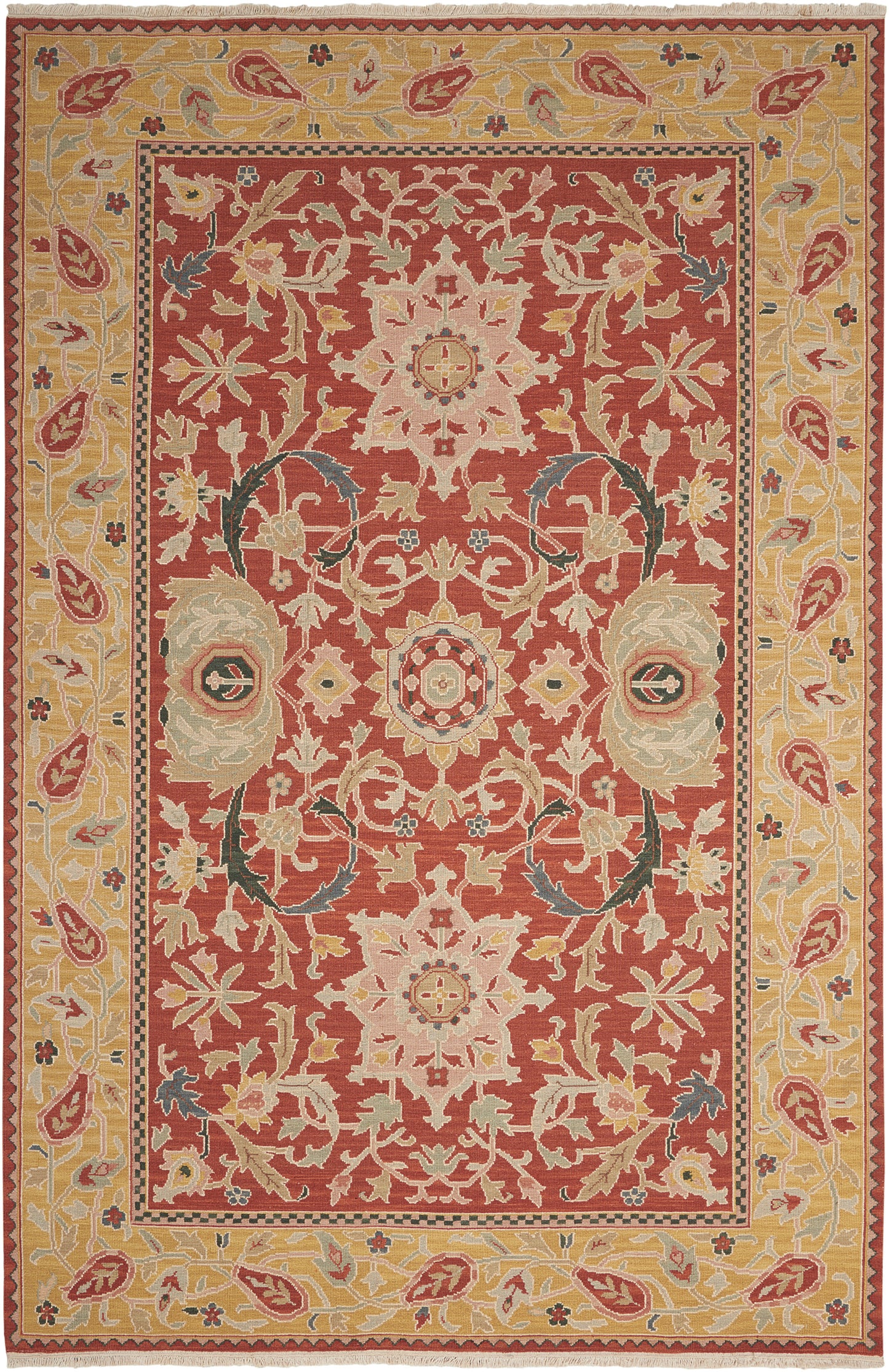 Nourison Home Nourmak SK40 Rust Traditional Woven Rug