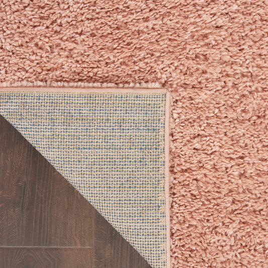 Nourison Home Malibu Shag Blush Contemporary