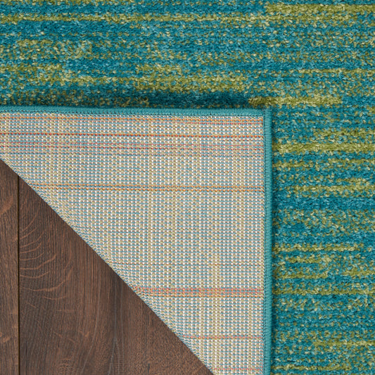 Nourison Home Nourison Essentials Blue Green Contemporary